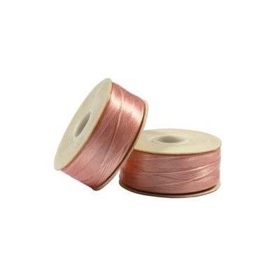 Bobine fil Nymo Pink D 0,30mm x 58m (x1) Bobine fil Nymo Pink D 0,30mm x 58m (x1)