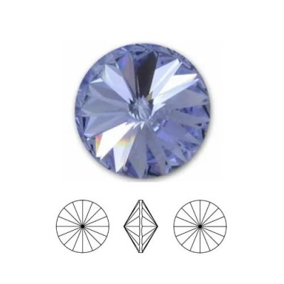 Rivoli rond 12mm Swarovski Provence Lavender (x1) Rivoli rond 12mm Swarovski Provence Lavender (x1)
