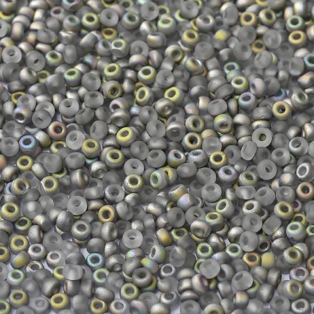 Miyuki Rocailles 11/0 Crystal Vitrail Matted Ref 0131F (x10gr)