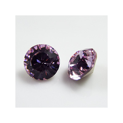 Cabochon rond SS39 8mm Violet (x1)