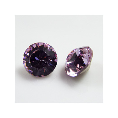 Cabochon rond SS39 8mm Violet (x1) Cabochon rond SS39 8mm Violet (x1)