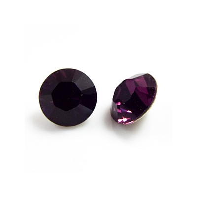 Cabochon rond SS39 8mm Amethyst (x1)