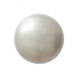 Cabochon Verre 18mm White Pearl (X1)