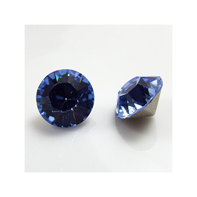 Cabochon rond SS39 8mm Light Sapphire (x1)