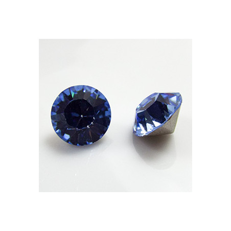 Cabochon rond SS39 8mm Light Sapphire (x1)