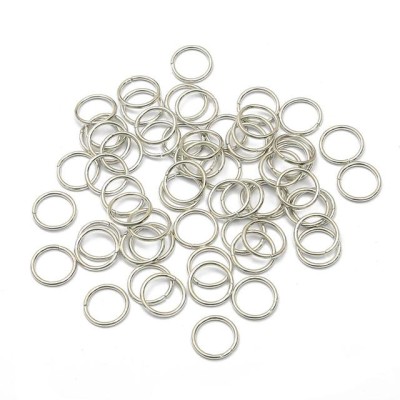 Anneaux Argentés 12mm (x10) Anneaux Argentés 12mm (x10)