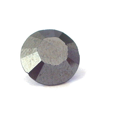 Cabochon rond SS39 8mm Hematite (x1) Cabochon rond SS39 8mm Hematite (x1)