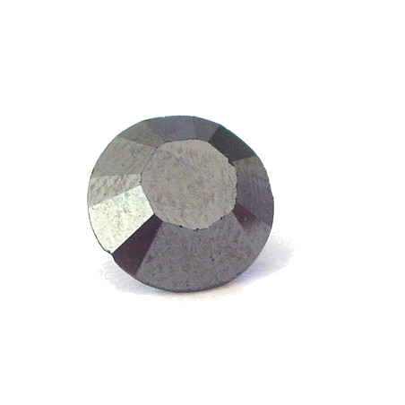Cabochon rond SS39 8mm Hematite (x1)