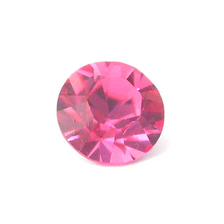 Cabochon rond SS39 8mm Rose (x1)
