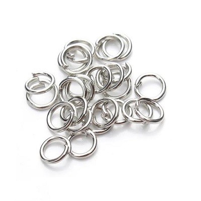 Anneaux Vieil Argent 4mm (x10gr) Anneaux Vieil Argent 4mm (x10gr)