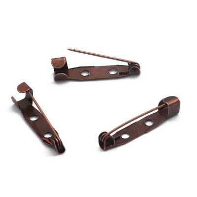 Broche 2 trous Cuivrée 26mm (x1) Broche 2 trous Cuivrée 26mm (x1)
