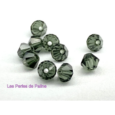 Toupies 4mm Morion - réf. 5301 (x20) Toupies 4mm Morion - réf. 5301 (x20)
