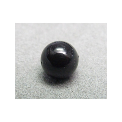 Perle ronde 8mm nacrée Swarovski Mystic Black (x5) Perle ronde 8mm nacrée Swarovski Mystic Black (x5)