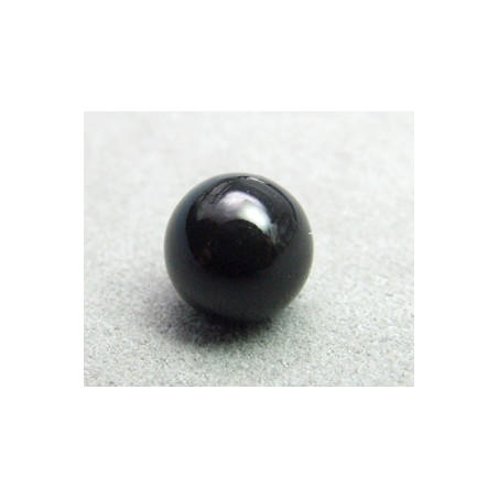Perle ronde nacrée Swarovski 10mm Mystic Black (x1)