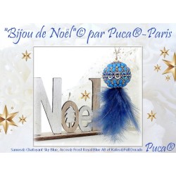 Kit Bijou de Noël par Puca® "Chatoyant skye blue"
