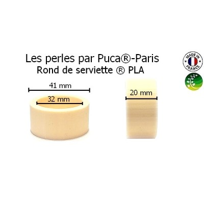 Support PLA par Puca® "Rond de serviette" 41x20mm (x1)