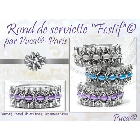 Support PLA par Puca® "Rond de serviette" 41x20mm (x1)