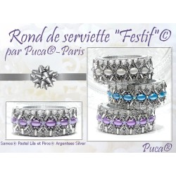 Schéma "Rond de serviette Festif" par Puca® Fr - En - It - Nl