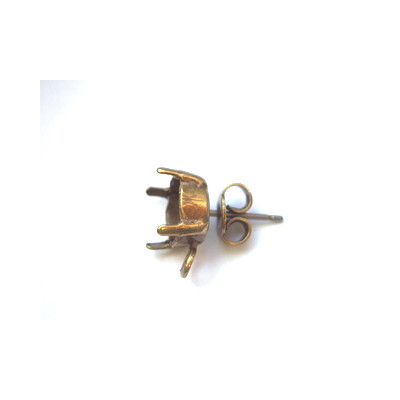 Boucle Strass 1028 SS39 Bronze 8mm (X2) Boucle Strass 1028 SS39 Bronze 8mm (X2)