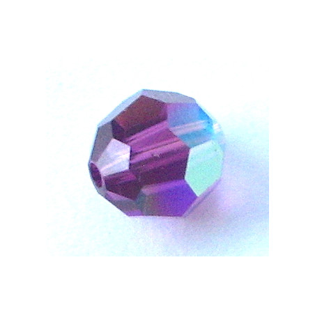 Rondes 8mm Amethyst Ab (x4)