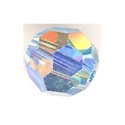 Rondes 8mm Aquamarine Ab (x4) Rondes 8mm Aquamarine Ab (x4)