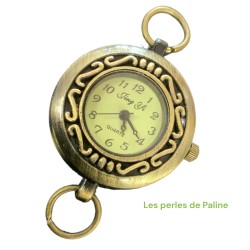 Cadran Montre Rond Bronze...