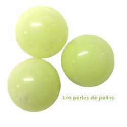 Perle 15mm Jade Citron (X1)