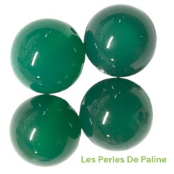 Perle 12mm Jade Vert (x1)