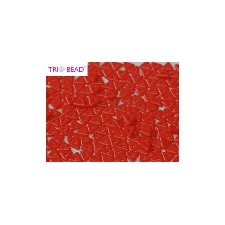 Perles Tri-Beads 4mm Red (X 5gr) 