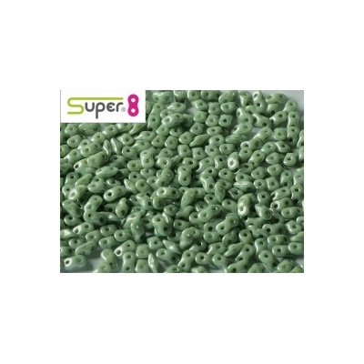 Perles Super 8® Teal Luster 2,2x4,7mm (x5gr env)