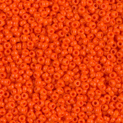 R11-0406 Rocailles 11/0 Opaque Orange (=DB722) (x 10gr)