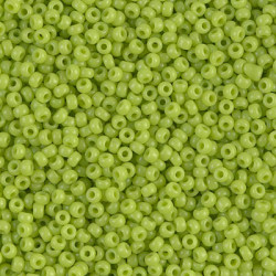 R11-0416 Rocailles 11/0 Opaque Chartreuse (=DB733) (x 10gr)