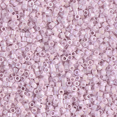 DB1504 Delicas 11/0 Opaque Pale Rose AB (x5gr) DB1504 Delicas 11/0 Opaque Pale Rose AB (x5gr)