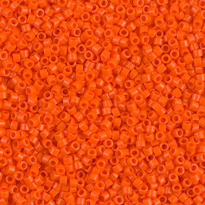 DB0722 Delicas 11/0 Opaque Orange (=R406) (x 5gr)