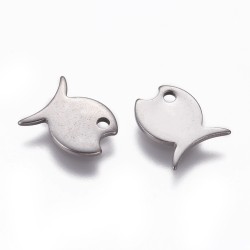 Breloque Poisson10X9mm...