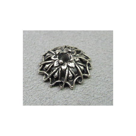 Coupelle argent parapluie 18X7mm (x1)