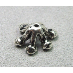 Coupelle argent girafe 20X10mm (x1)