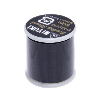 Fil Miyuki 0.25 Black 12 (X50m) Fil Miyuki 0.25 Black 12 (X50m)
