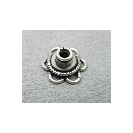 Coupelle bord dentelle 13X6mm (x1)