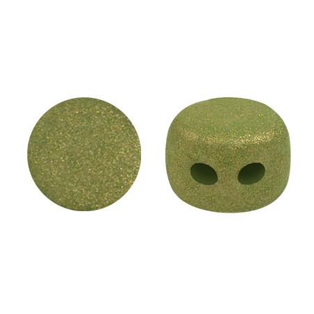 Perles Kalos® par Puca® 4x3mm Trendy Light Olivine Mat (5gr)
