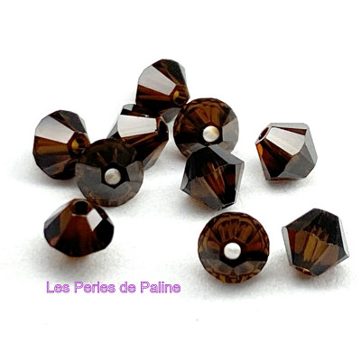 Toupies 4mm Mocca - réf. 5328 Xilion (x20) Toupies 4mm Mocca - réf. 5328 Xilion (x20)