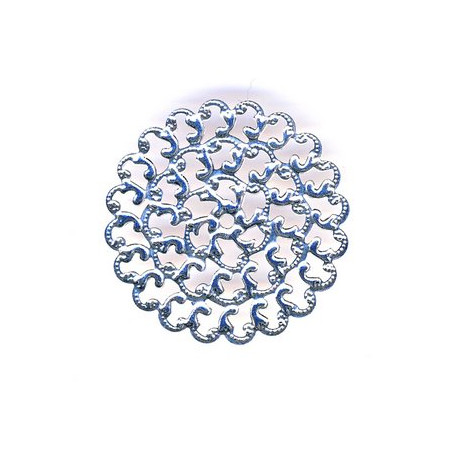 Estampe ronde argent 35