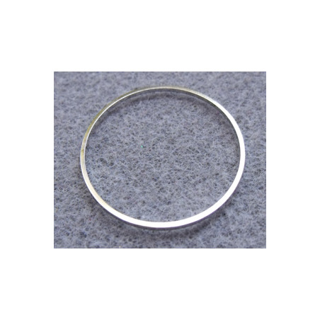 Support Rond Argenté 30mm Ext (x1)