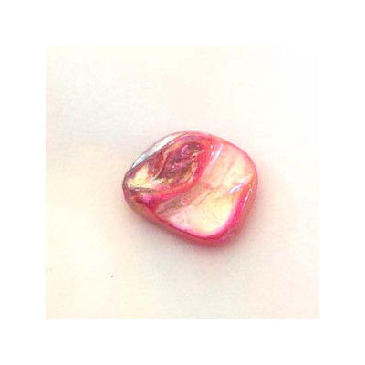 Nacre Rose ab env 18X15mm (X1) Nacre Rose ab env 18X15mm (X1)