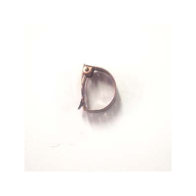 Boucle Tamis créole clip Cuivre 17 mm (X2) Boucle Tamis créole clip Cuivre 17 mm (X2)