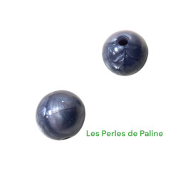 Résine Bleu Ronde 8mm (x1)