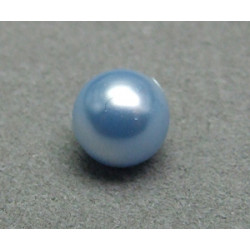 Perle ronde 8mm nacrée Swarovski Light Blue (x5)