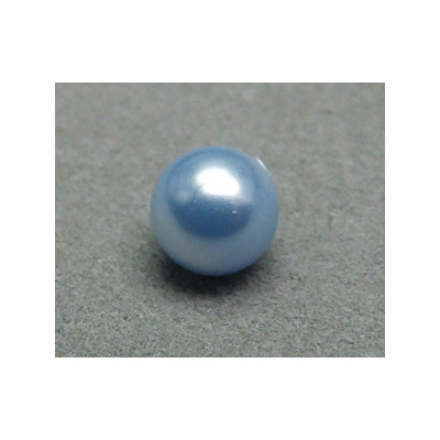 Perle ronde 8mm nacrée Swarovski Light Blue (x5)