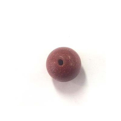 Perle 8mm Brown Goldstone(X1fil) Perle 8mm Brown Goldstone(X1fil)