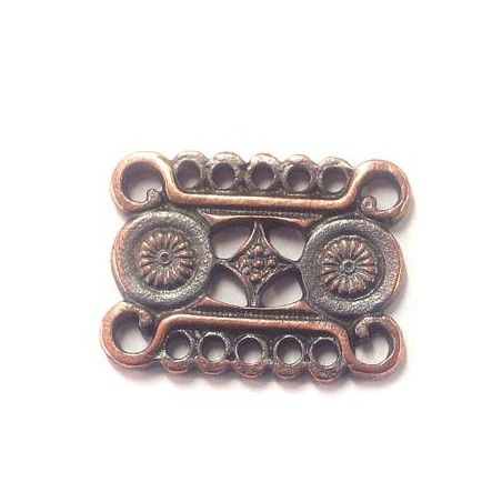 Intercalaire 5 rangs Cuivre 27X20mm(X1)